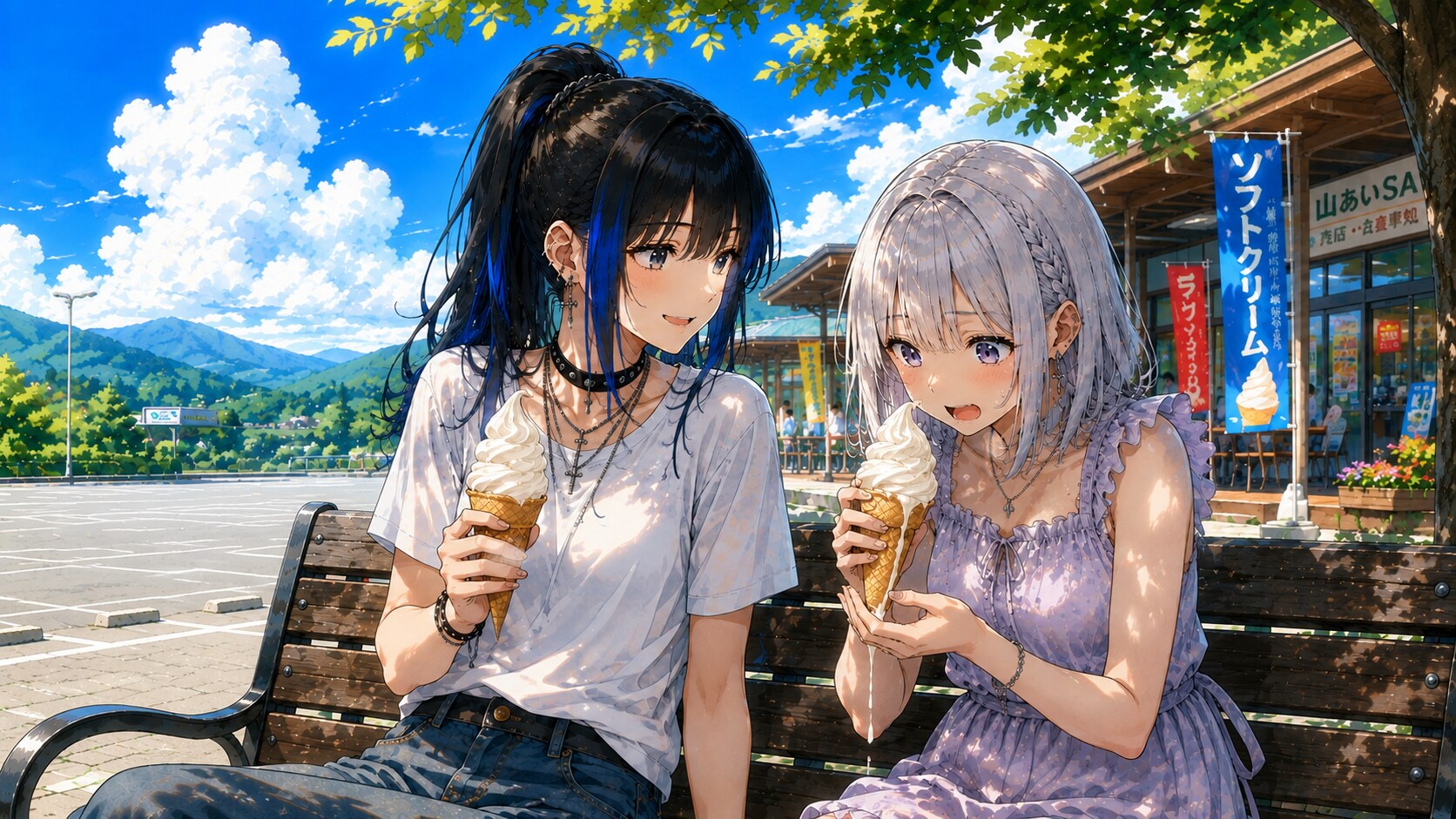 ひと休みは、甘く。 | の人気AIイラスト・グラビア