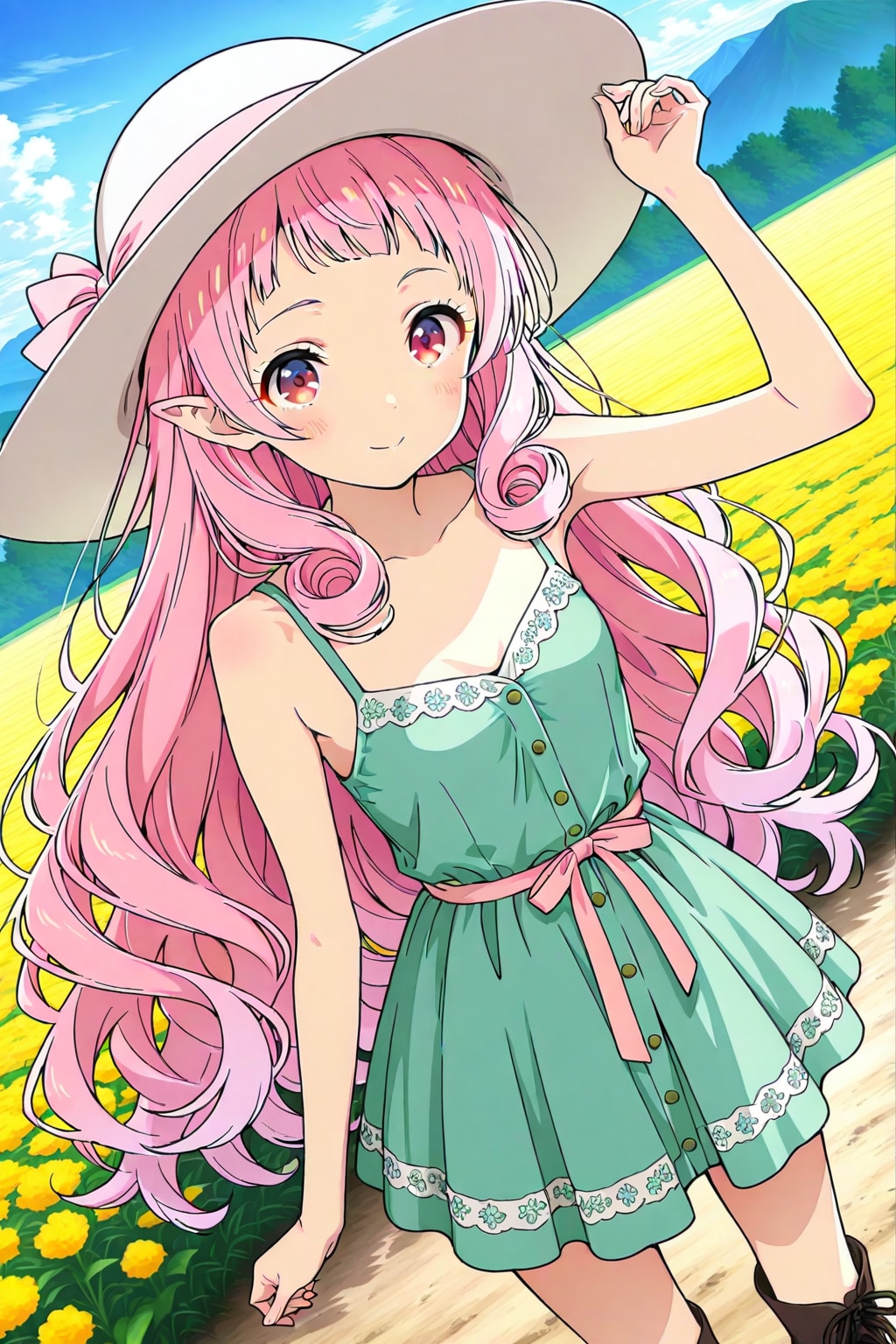 The weather is so great... Isn't it? | の人気AIイラスト・グラビア