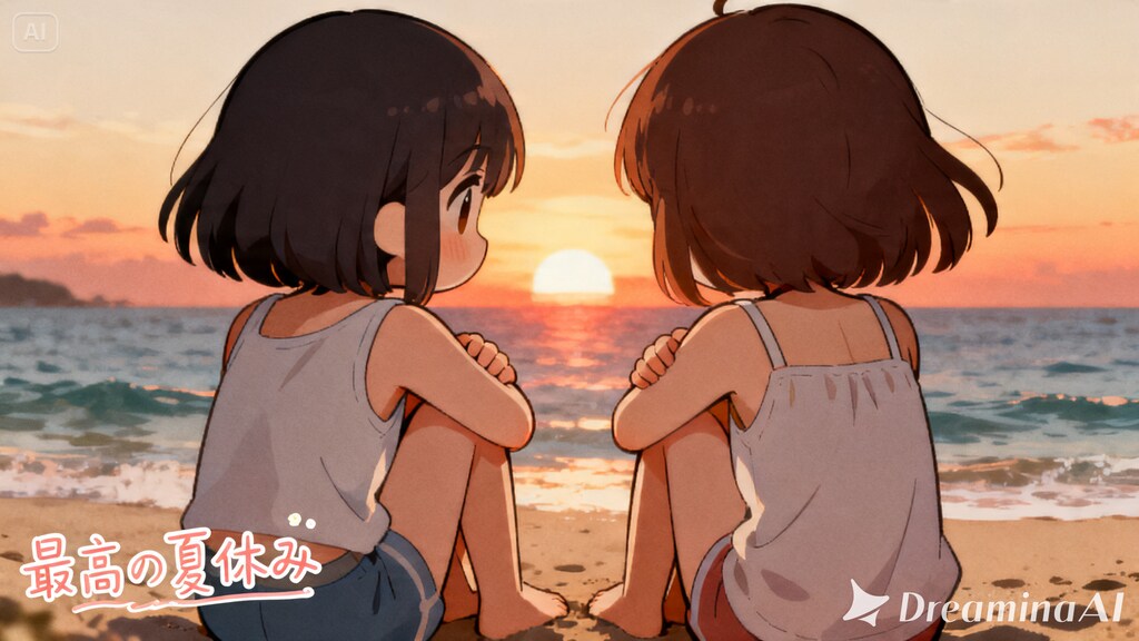 今日の夏休み（夕暮れ時１）
