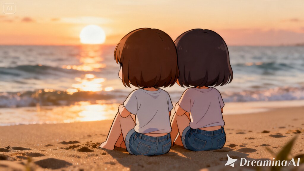 今日の夏休み（夕暮れ時１）