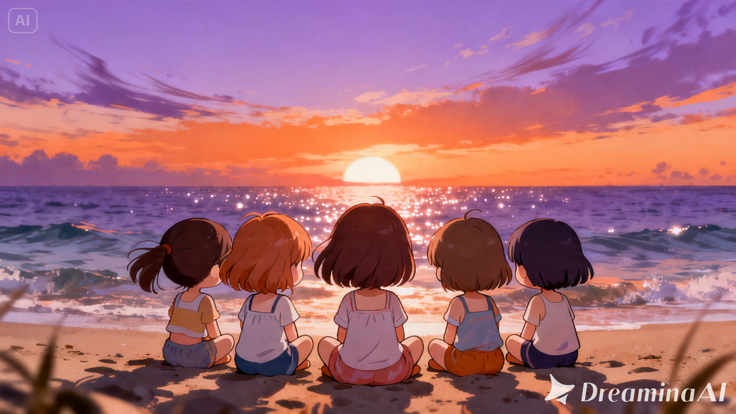 今日の夏休み（夕暮れ時１）