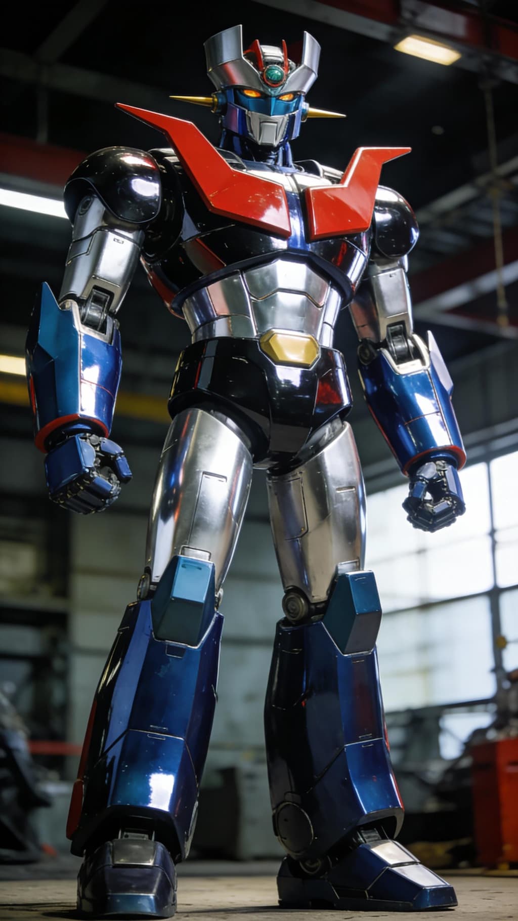 着ぐるみか超合金か…