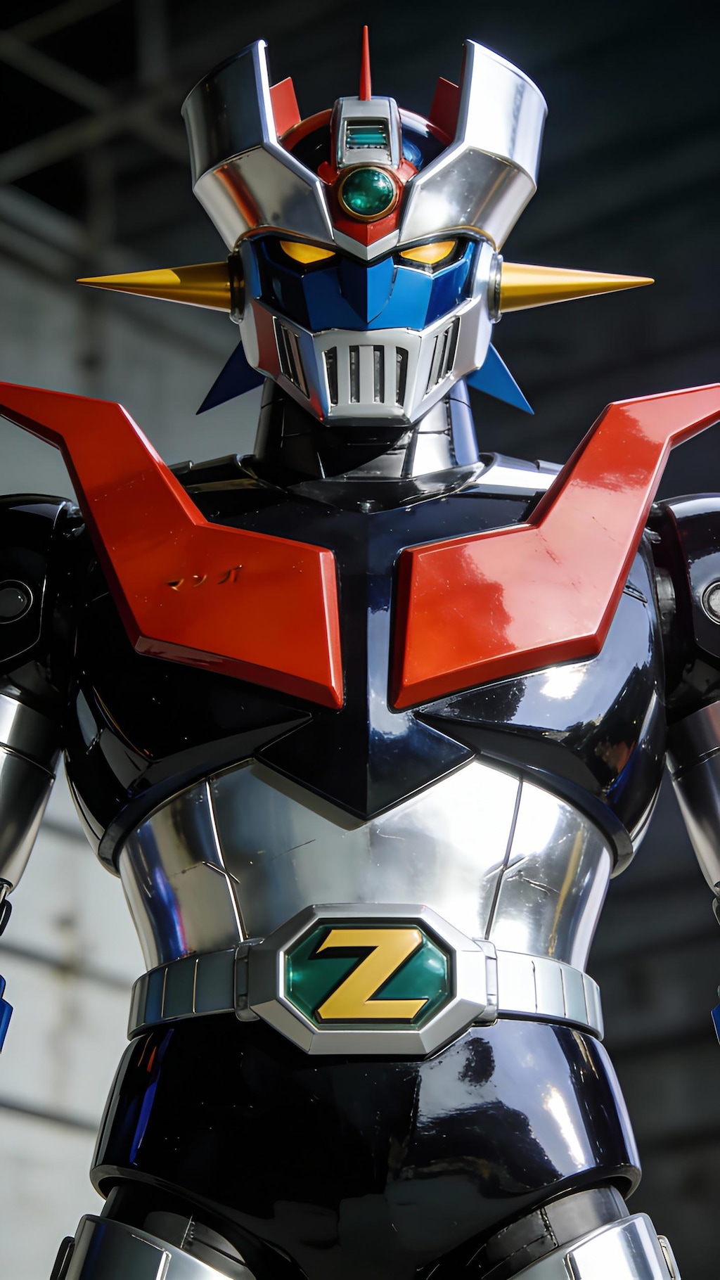 着ぐるみか超合金か…