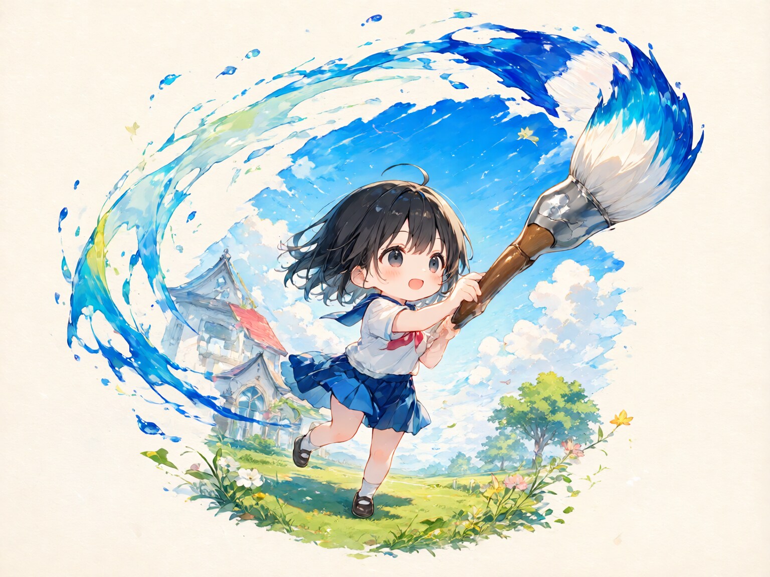 世界に色を