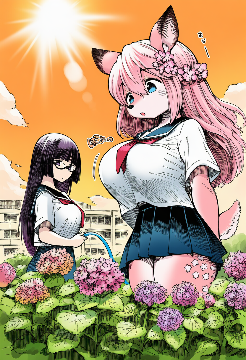 水遣り