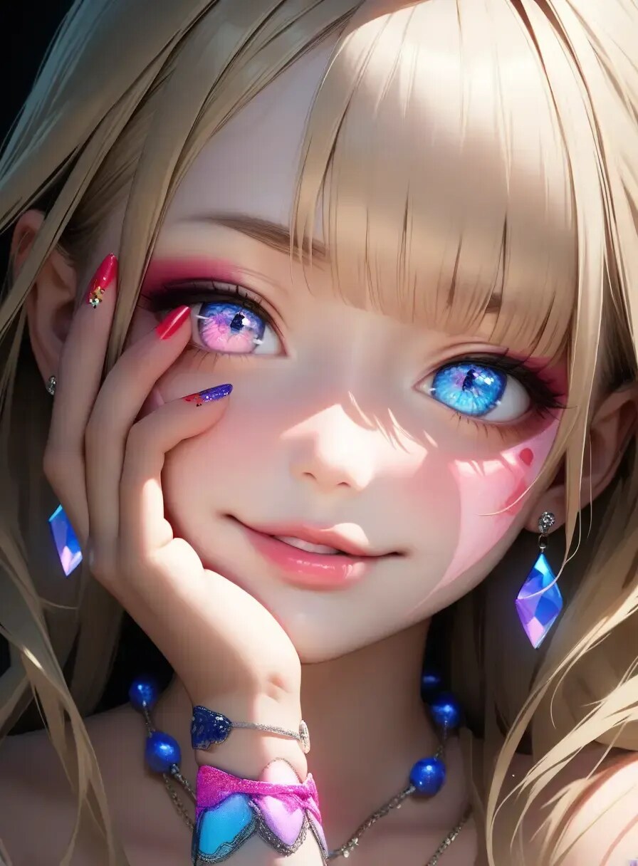 顔接写3ギャル