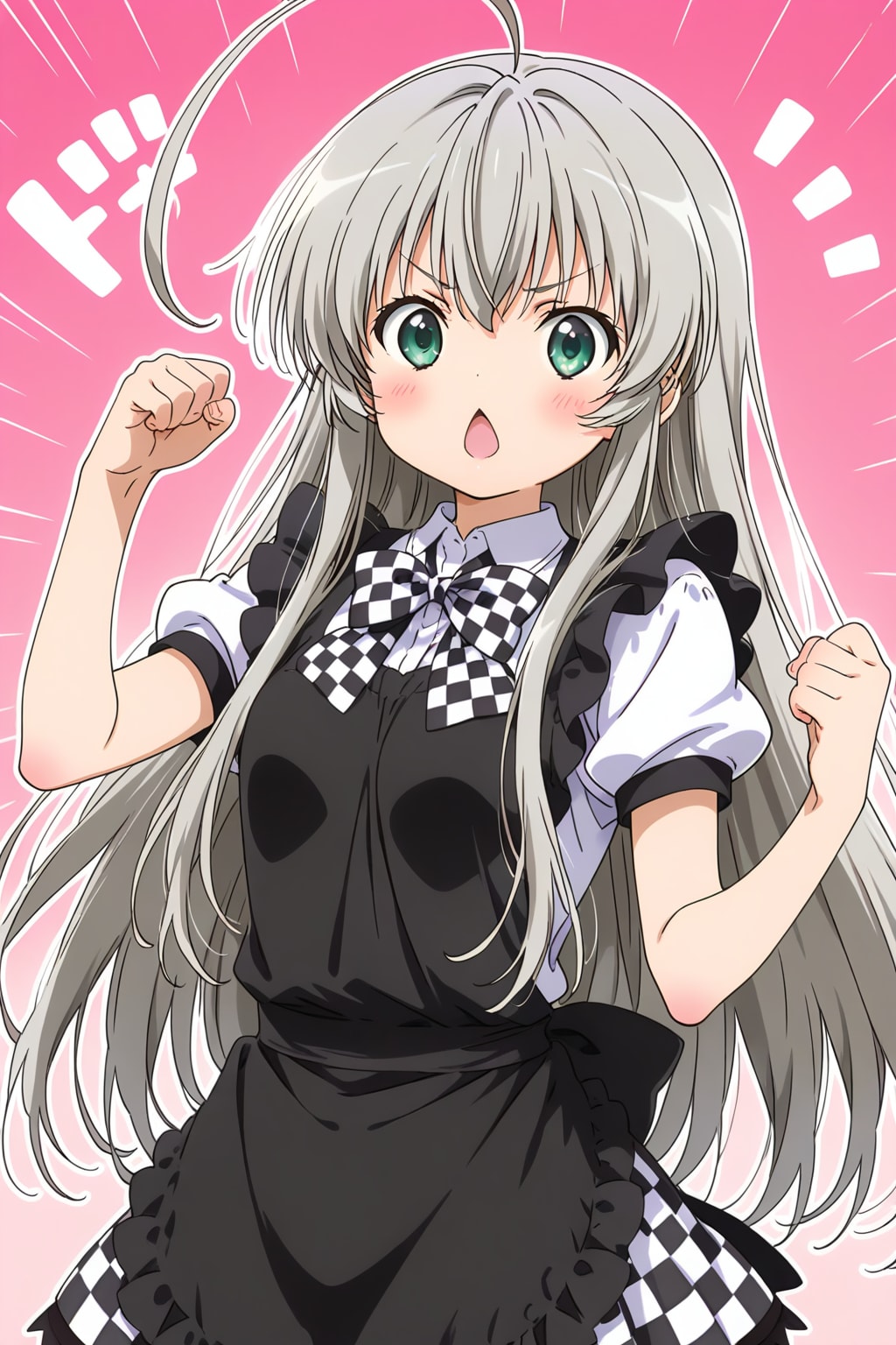 『やりましたよ真尋さん！　私がNo1です！！』ニャル子 | の人気AIイラスト・グラビア