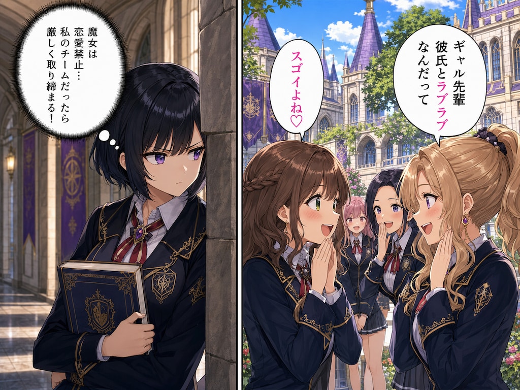 よい子魔女〜新人ちゃんの学生時代