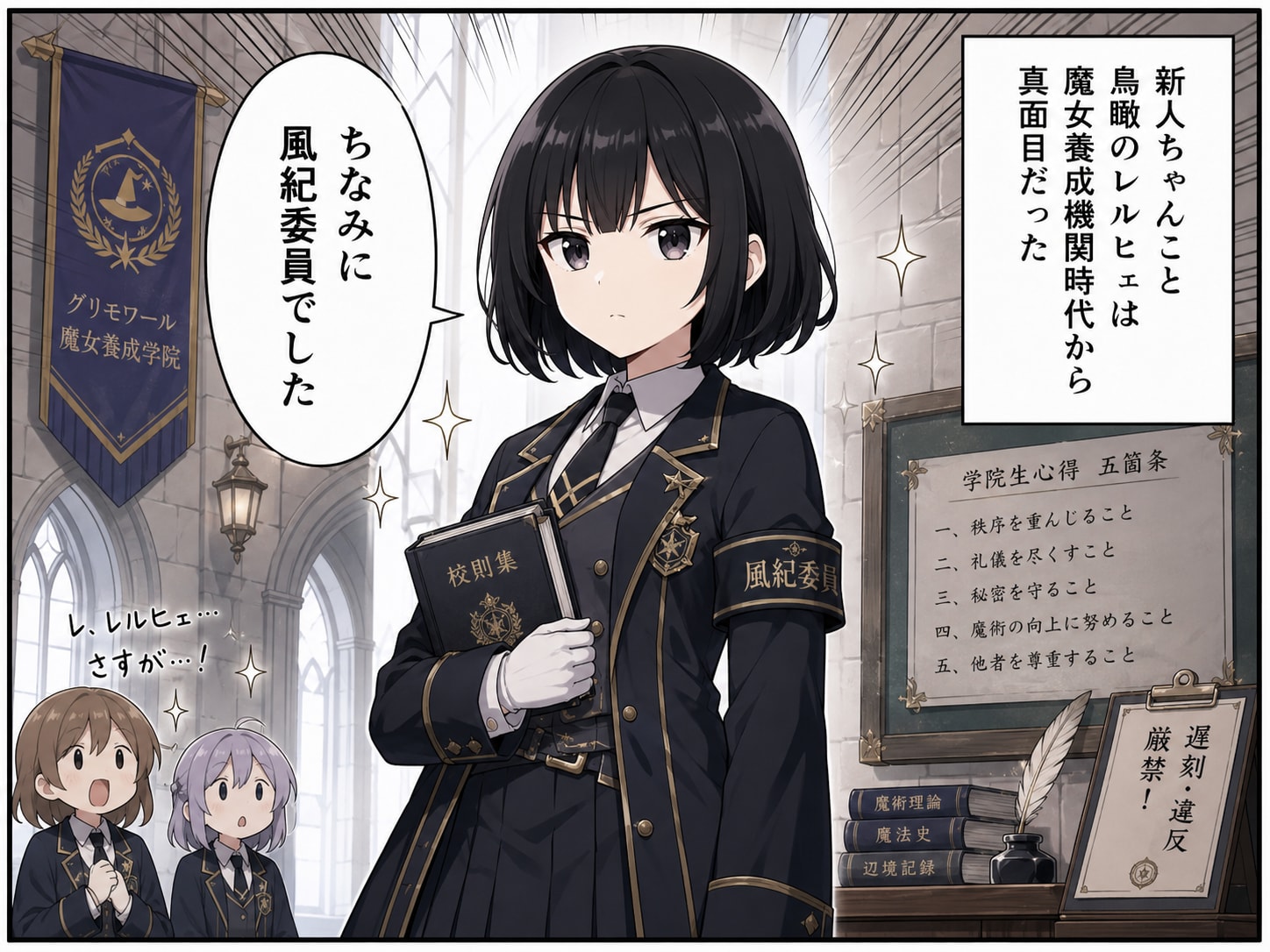 よい子魔女〜新人ちゃんの学生時代