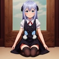 清純な美少女の驚きの一面 - 香風智乃のヌード&トップレスアート 7枚目
