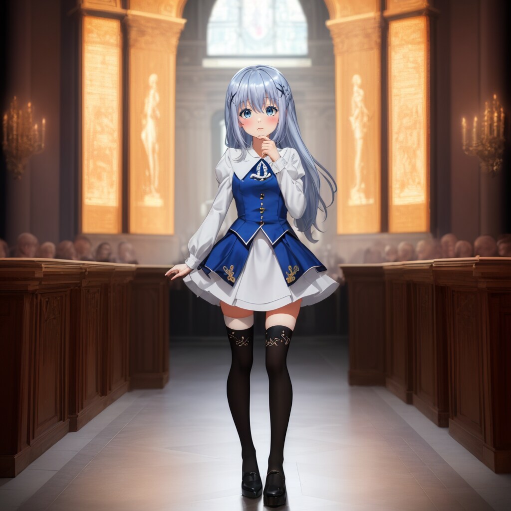 清純な美少女の驚きの一面 - 香風智乃のヌード&トップレスアート
