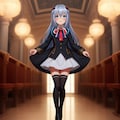 清純な美少女の驚きの一面 - 香風智乃のヌード&トップレスアート 5枚目
