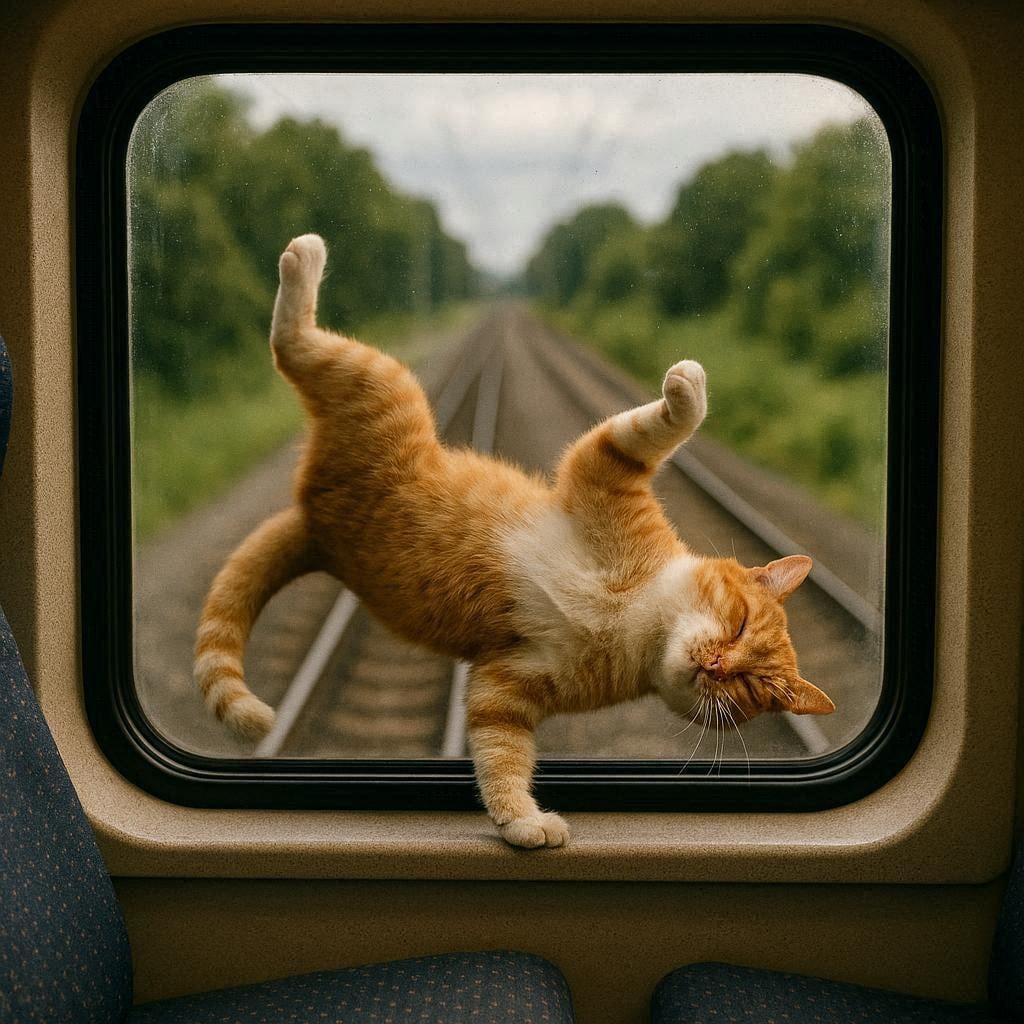 世界の車窓から（猫）