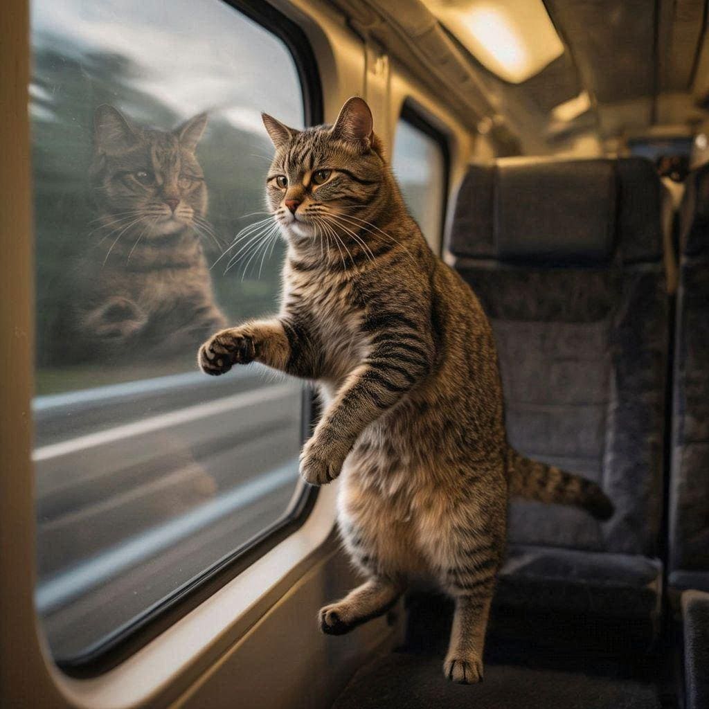 世界の車窓から（猫）