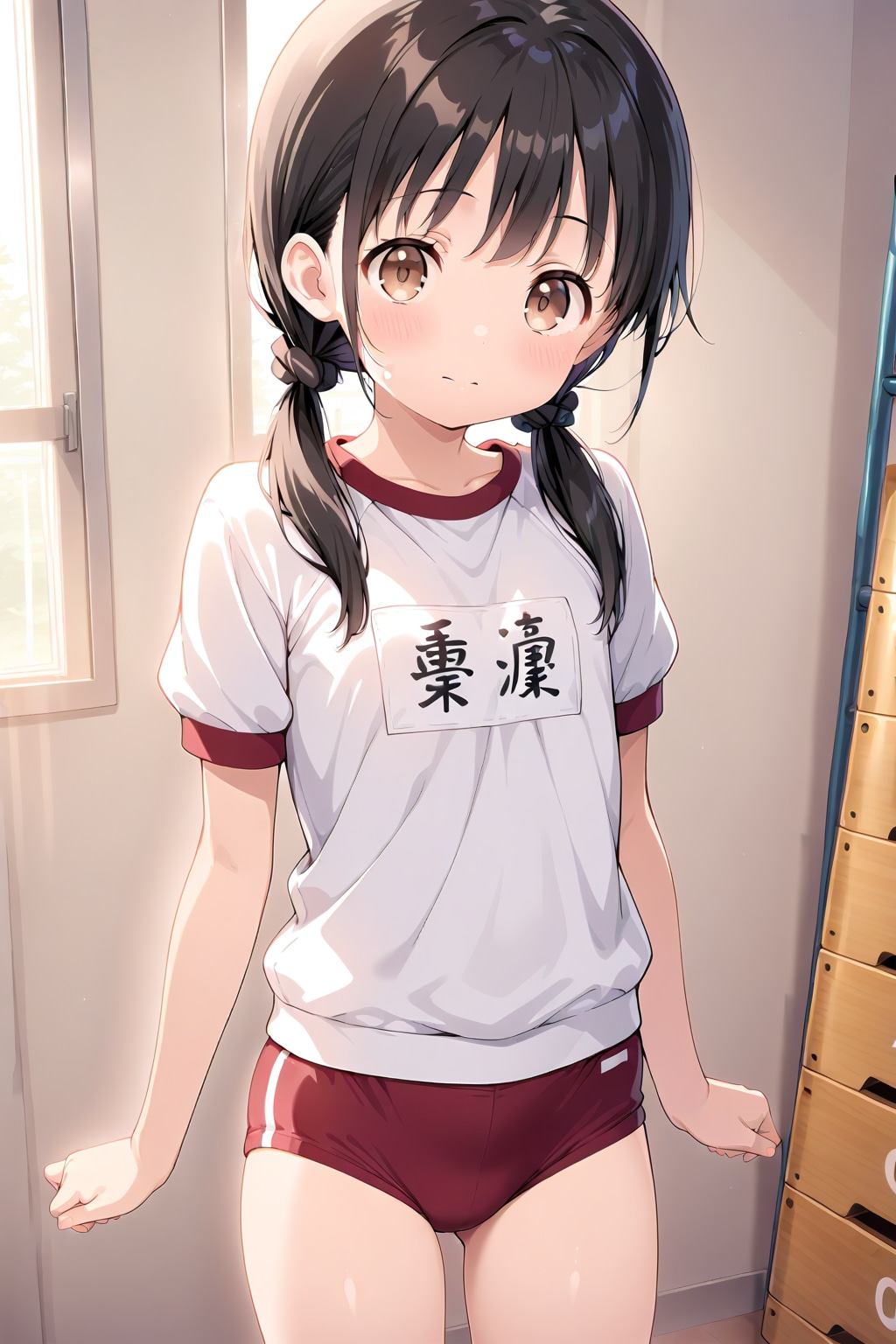 体操服美少女