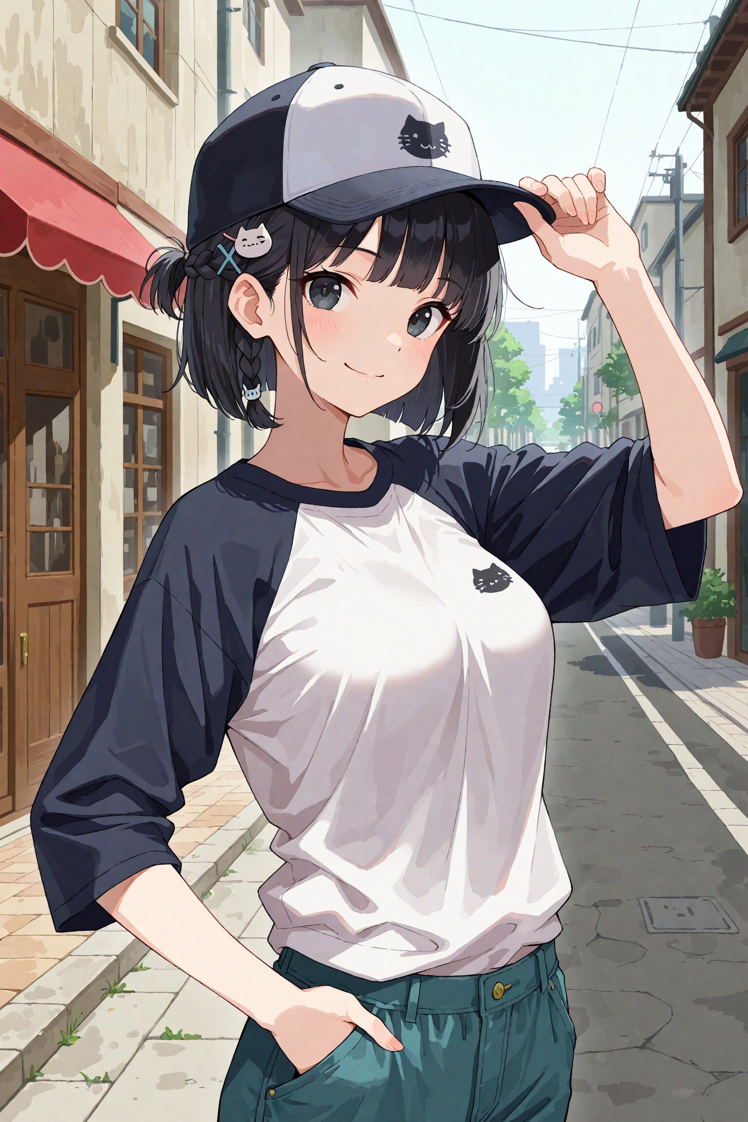うちの子ラグランスリーブ
