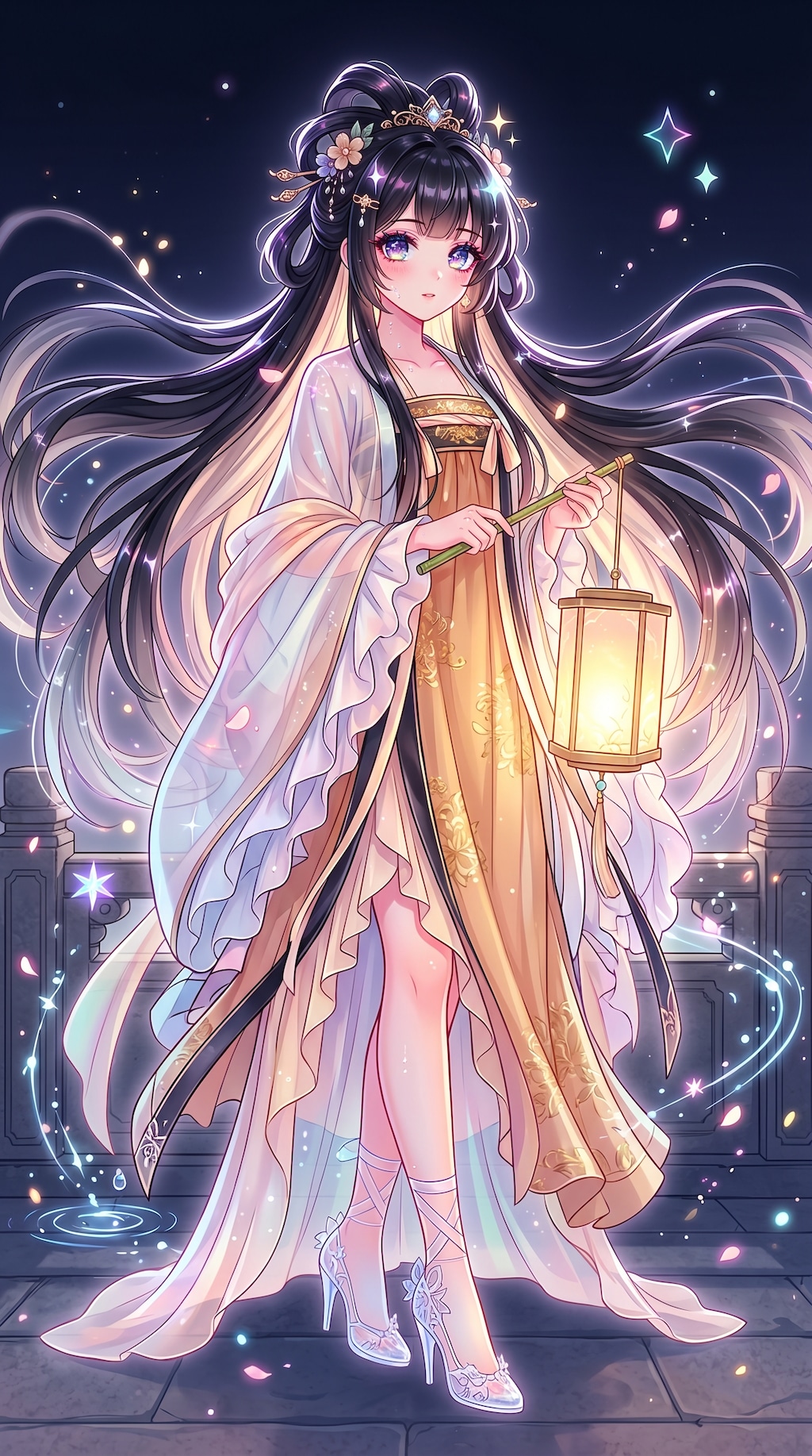 月影に舞う金織の乙女