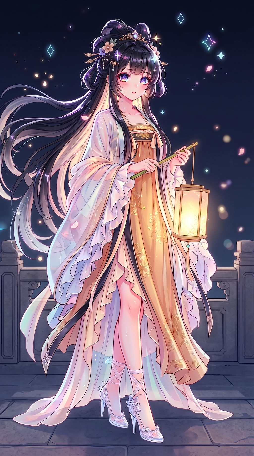 月影に舞う金織の乙女