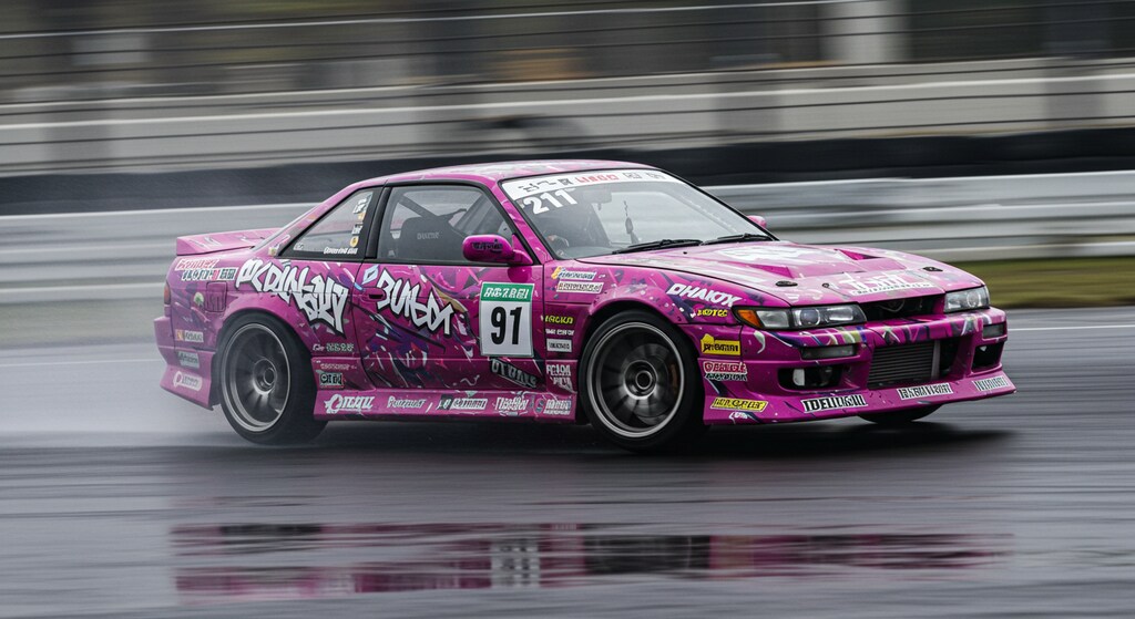 S13シルビアのドリ車