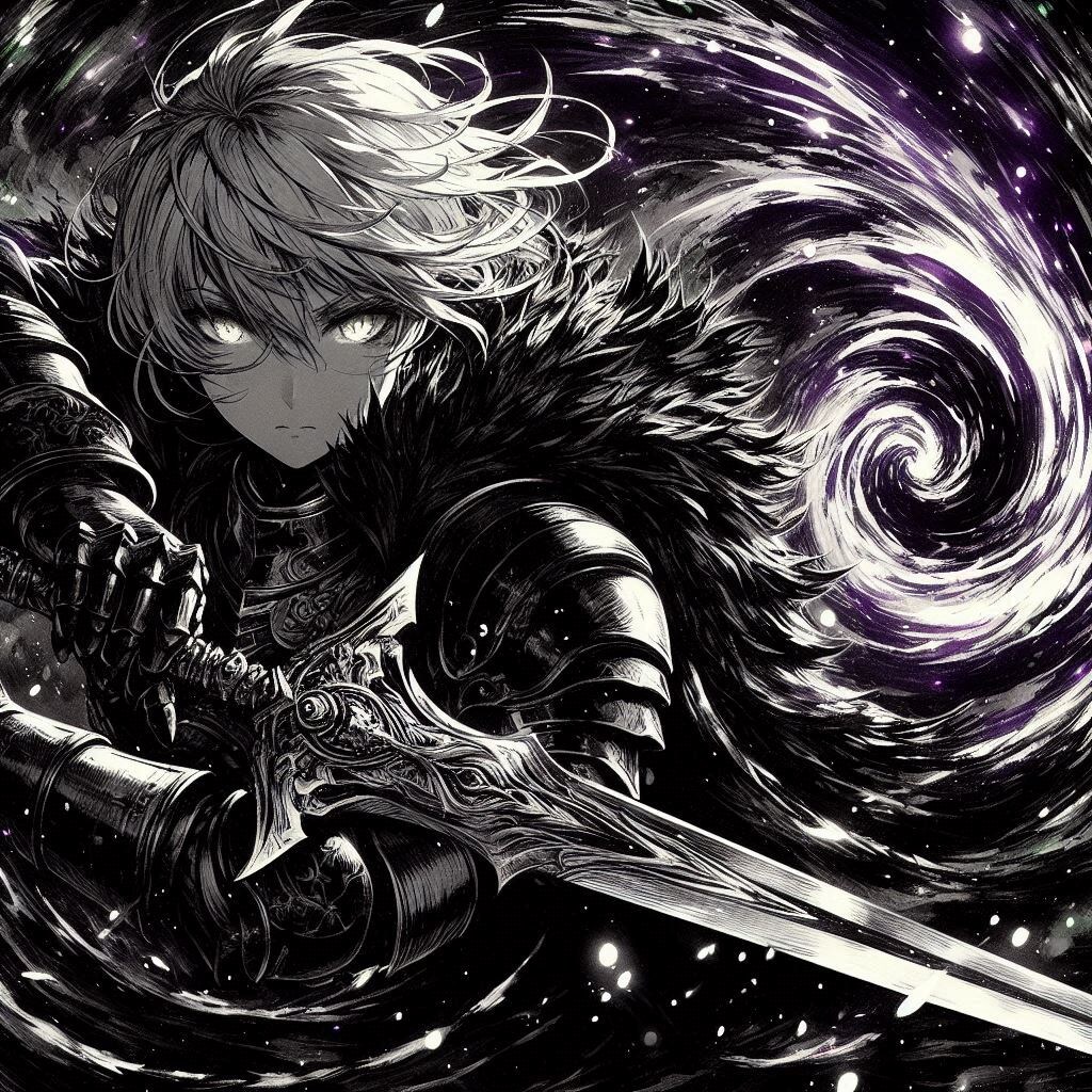 ブロンドの女騎士さん869