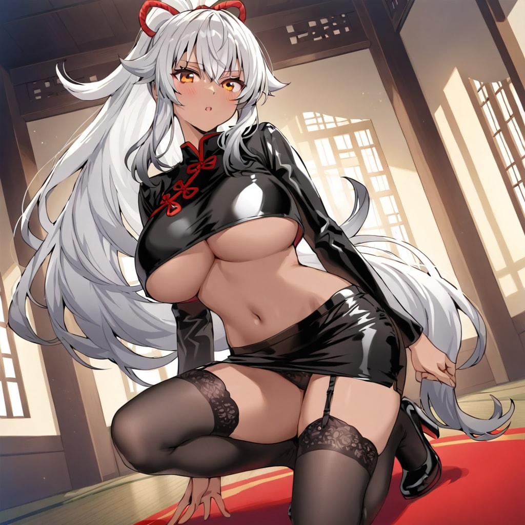 銀髪／褐色シリーズ４１３