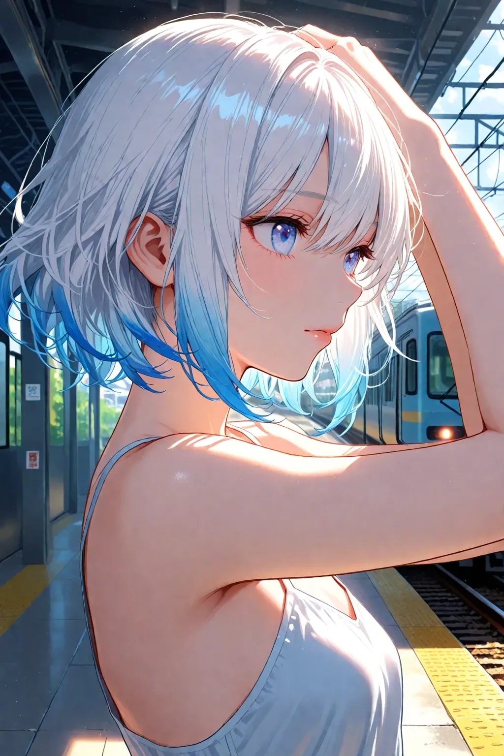 真横からのそらちゃん！