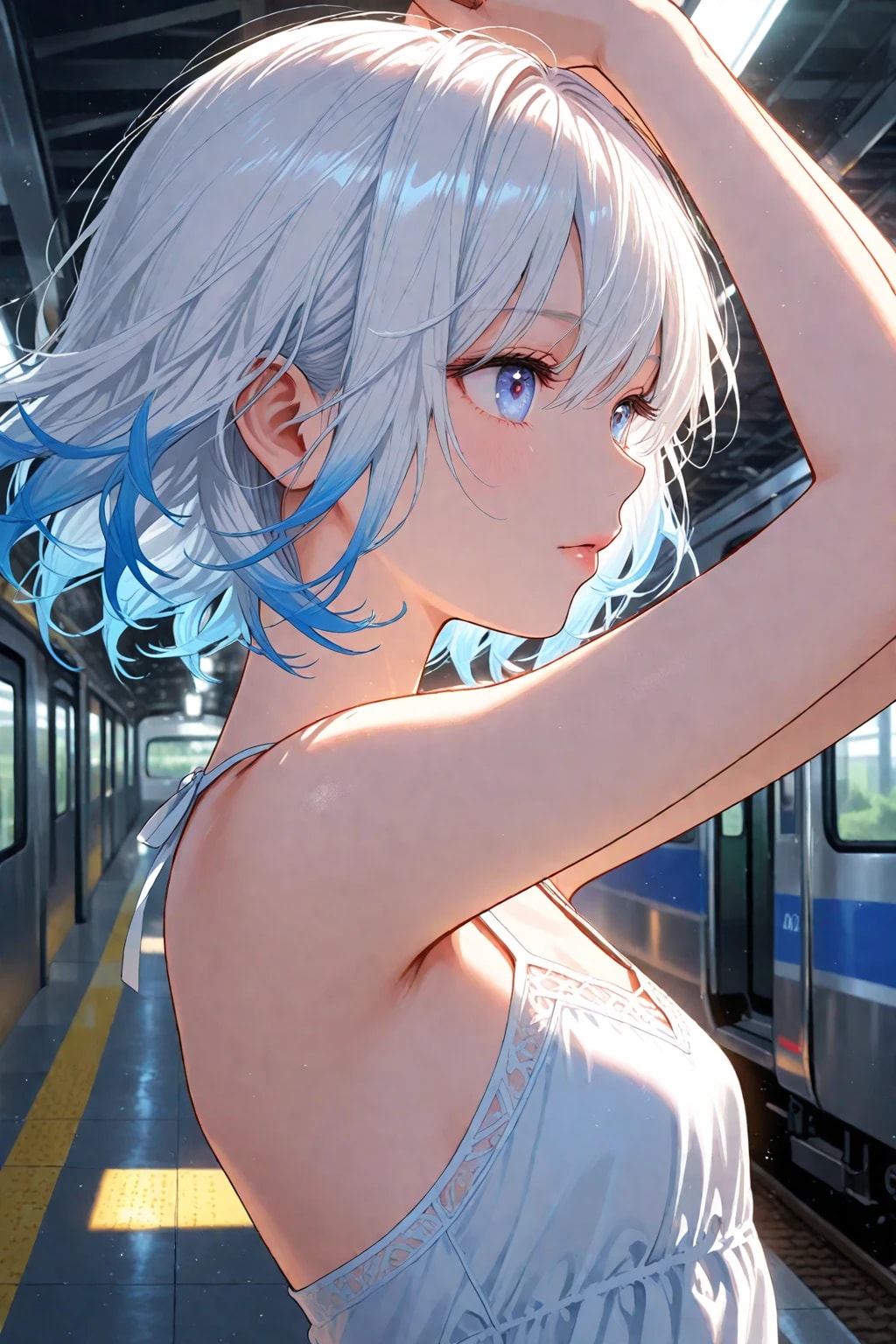 真横からのそらちゃん！ | の人気AIイラスト・グラビア