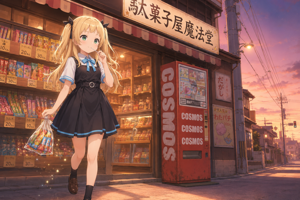 放課後の駄菓子屋🍭
