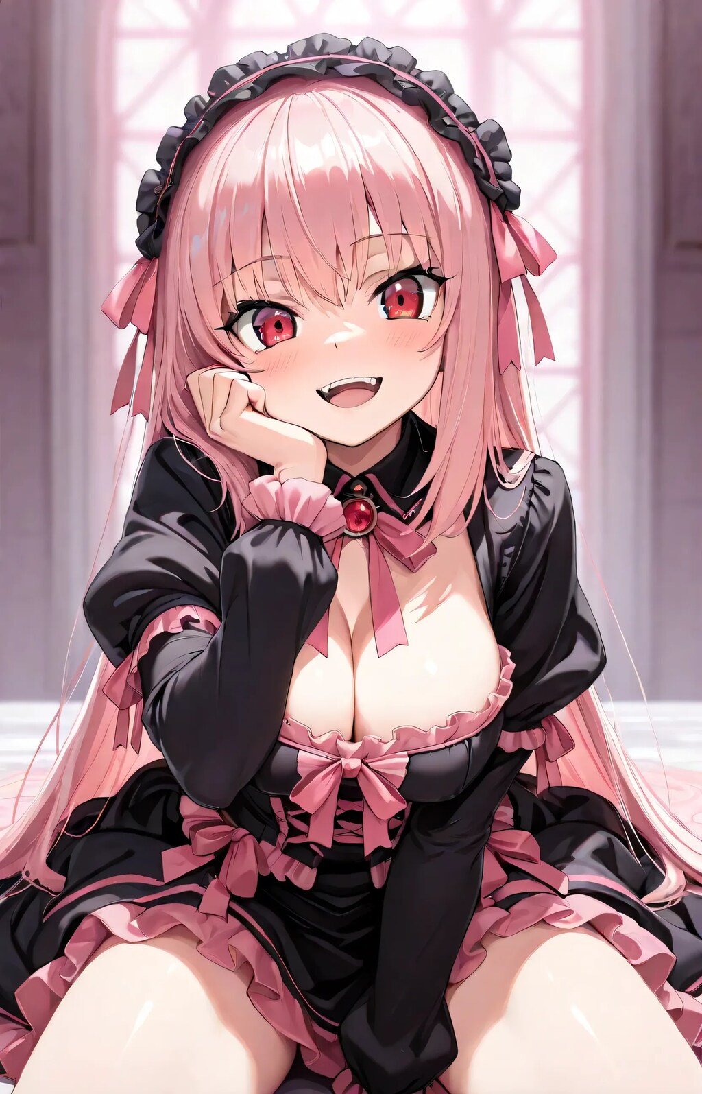 ピンクゴスロリ少女💓