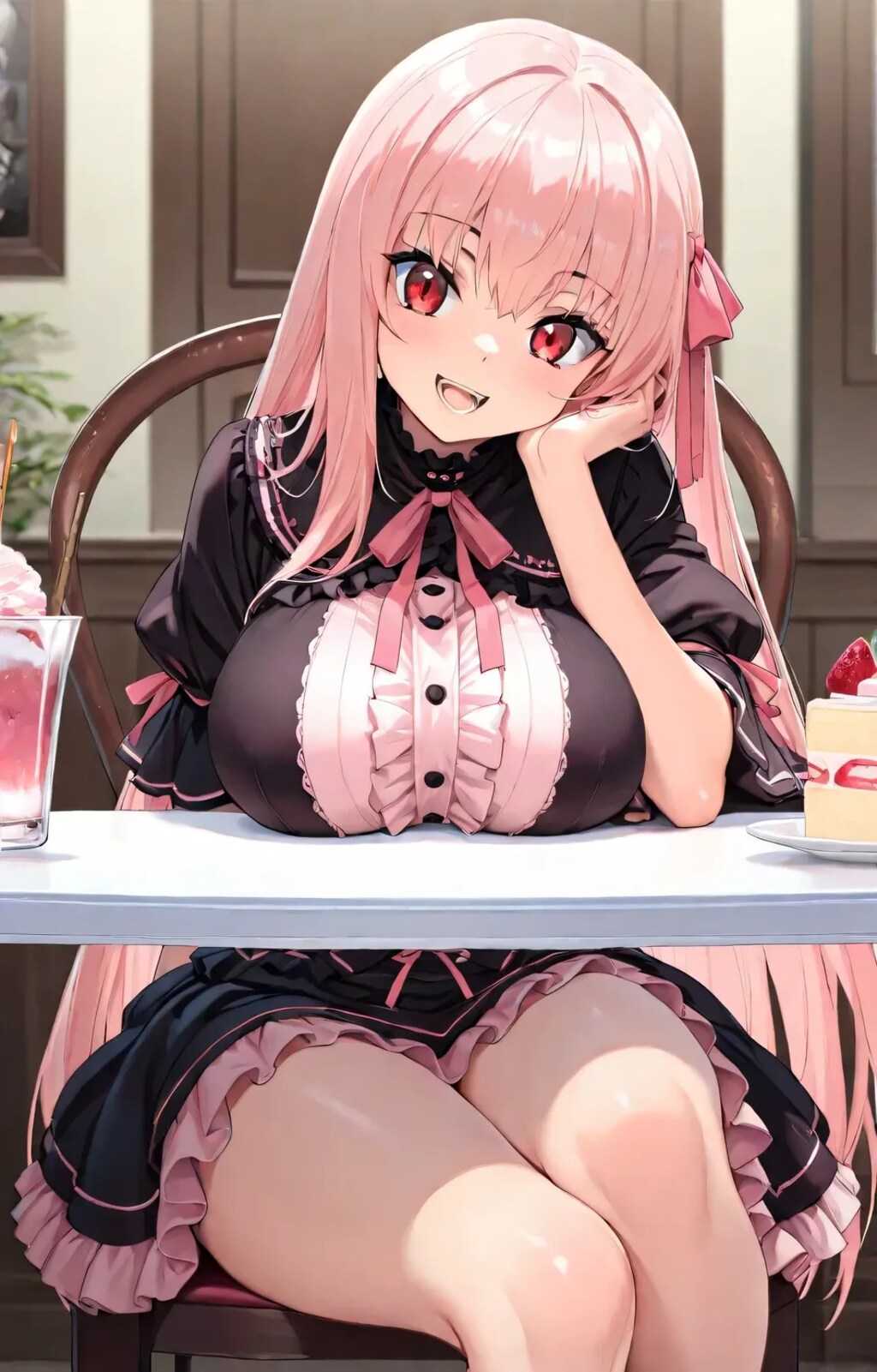 ピンクゴスロリ少女💓