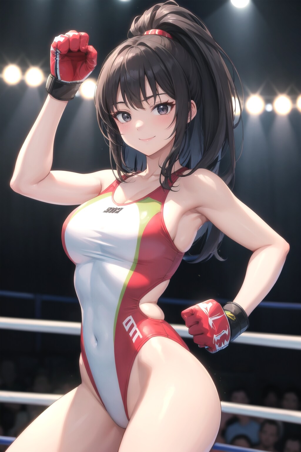 PBIW：鈴樹真優（１８歳、ワンピース水着）