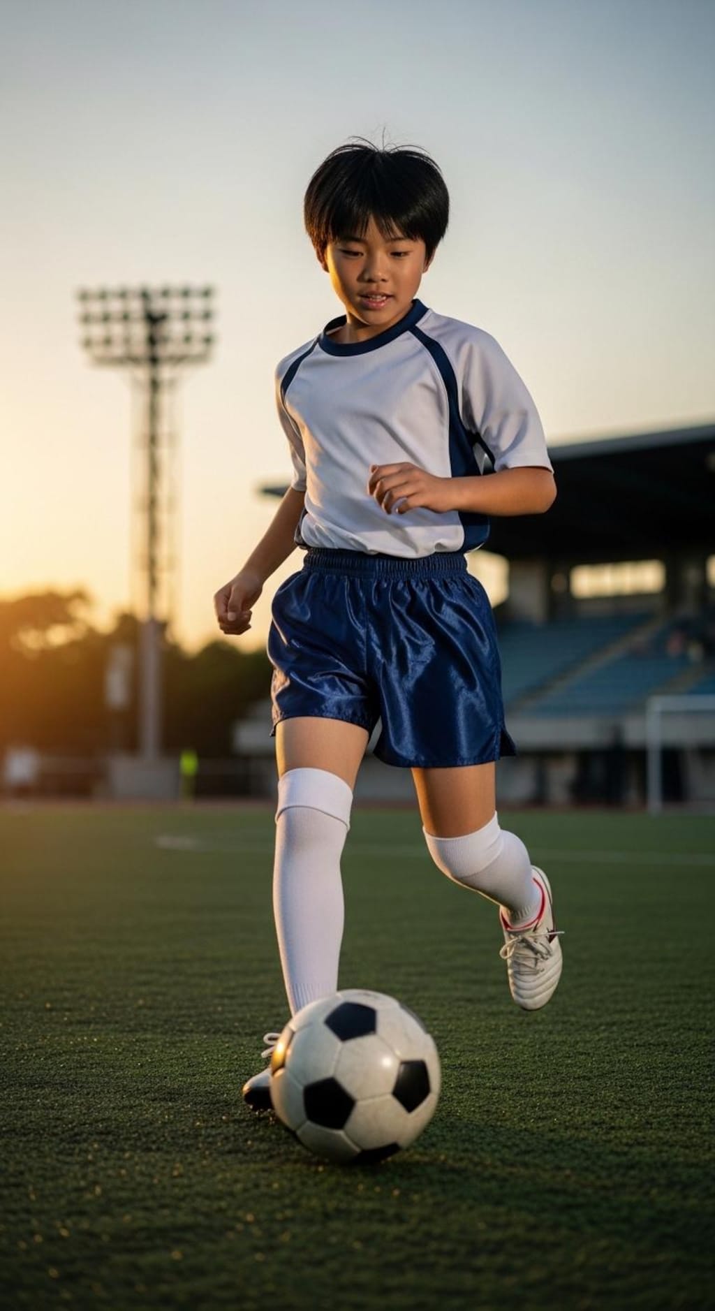 サッカー少年