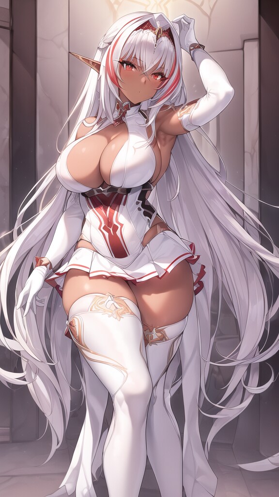 エルフ美女詰め合わせ（胸大きめ）