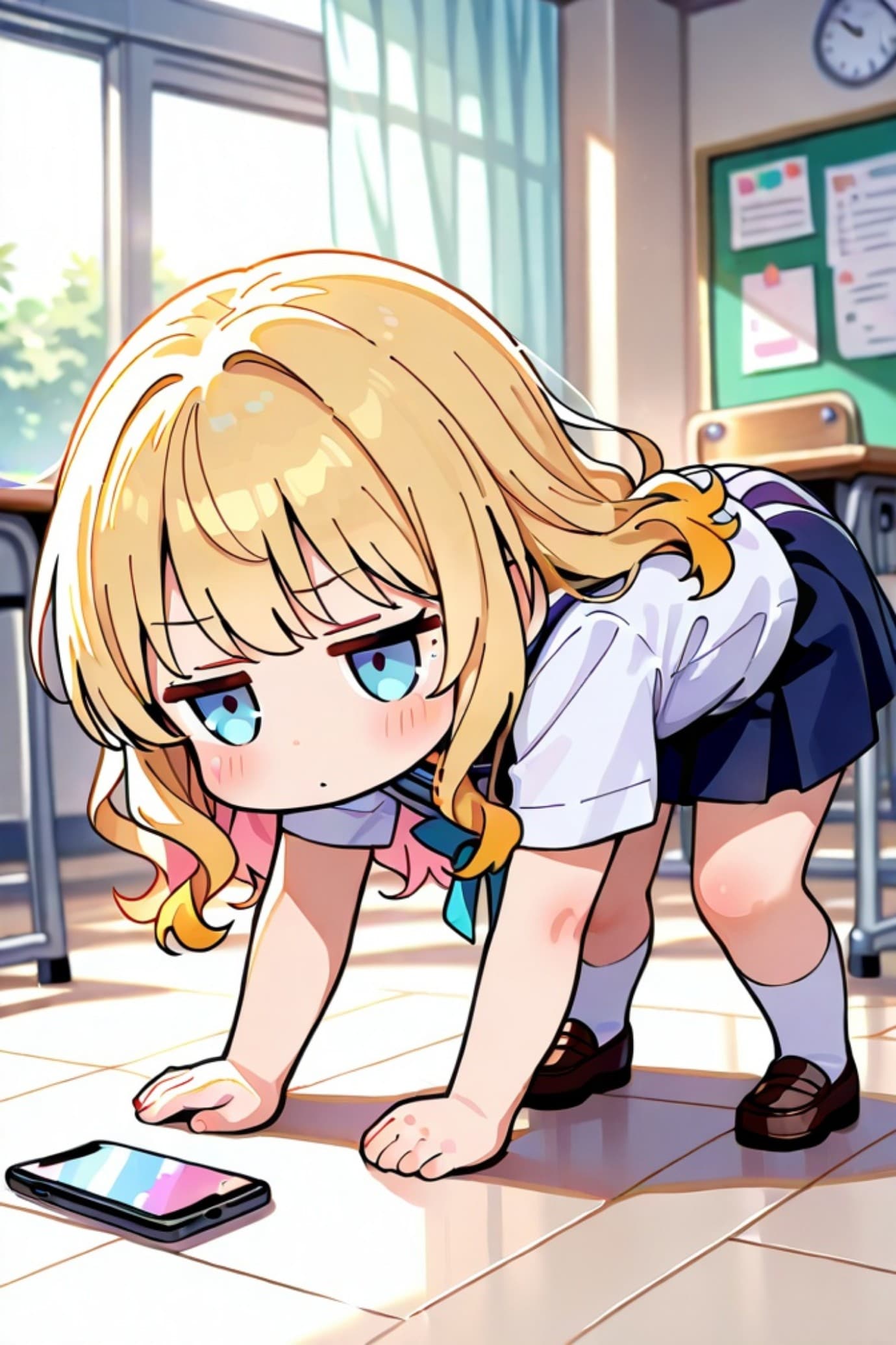 ちちぷいちゃんとスマホ | の人気AIイラスト・グラビア