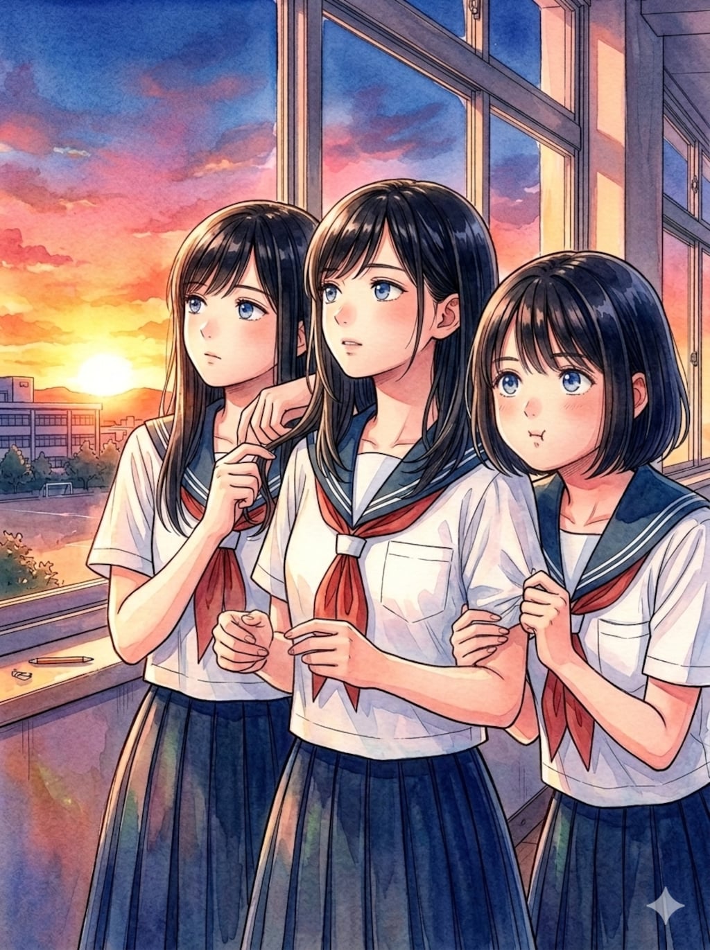 なーに見てんの？