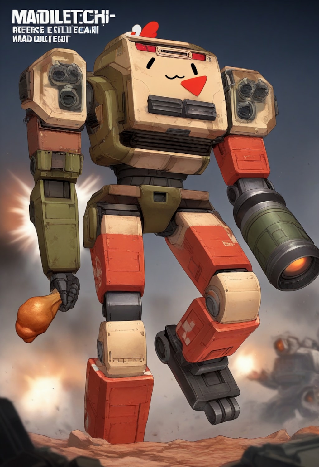 逆関節メカ（バトルテックとか）