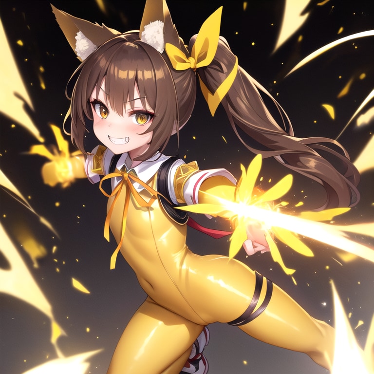 戦隊ヒロイン狐娘・三女