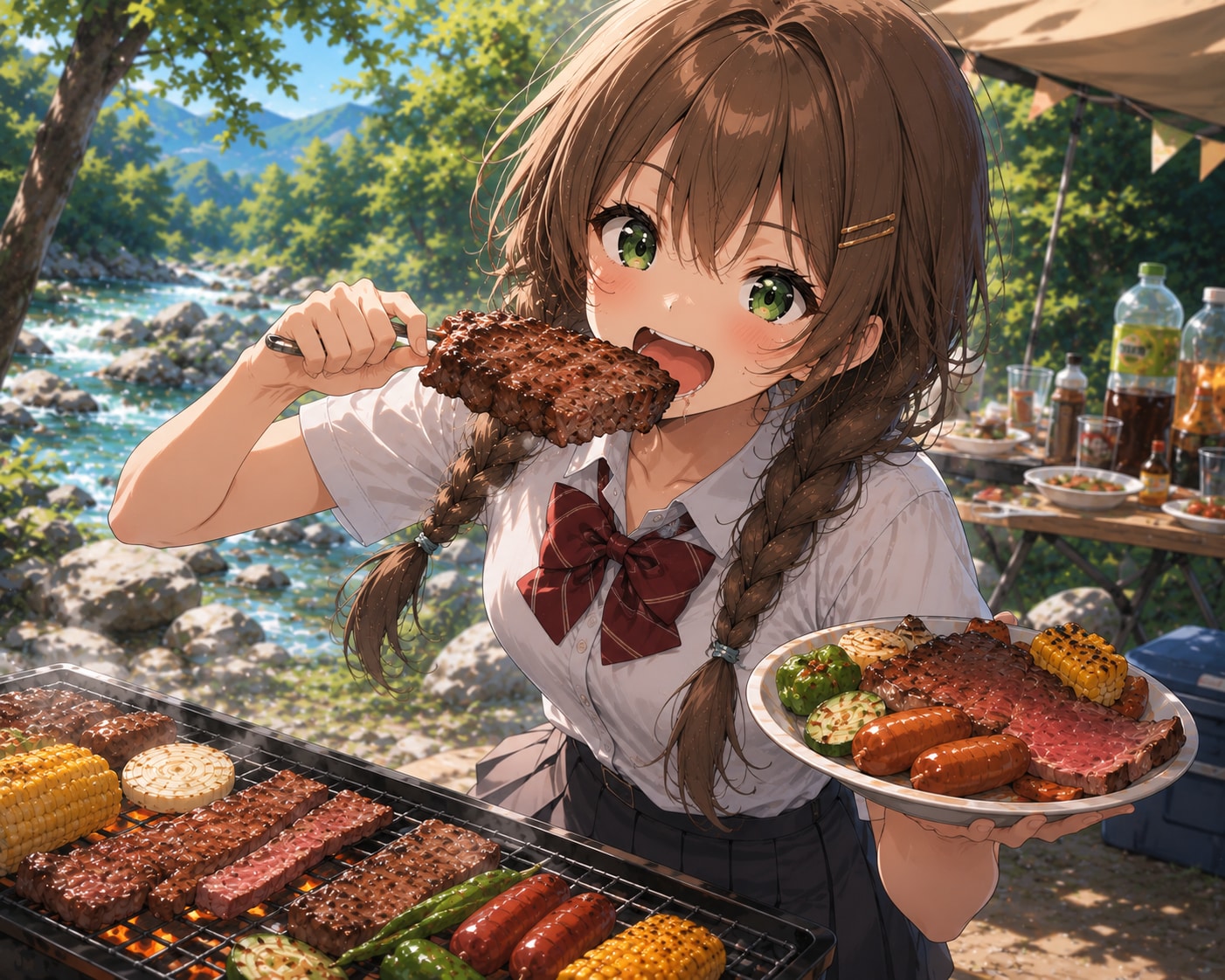 バーベキュー荒らし