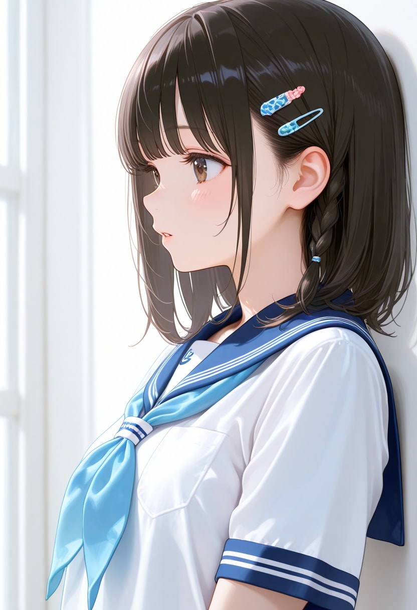 黒髪の美少女(452) | の人気AIイラスト・グラビア