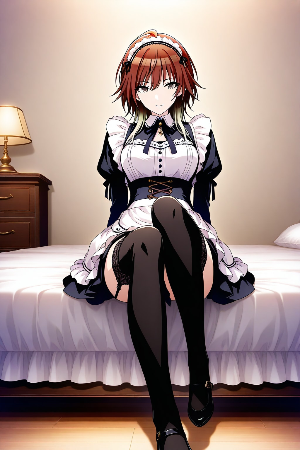 11/05 えっと・・・メイド服って少し恥ずかしいかもね。