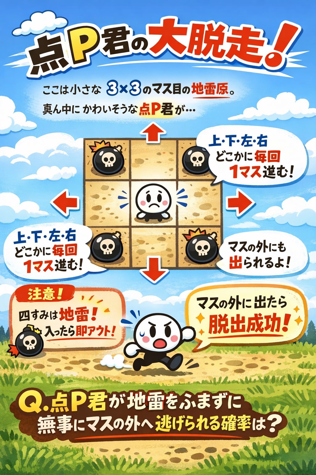 点P君の大脱走❗️ | の人気AIイラスト・グラビア