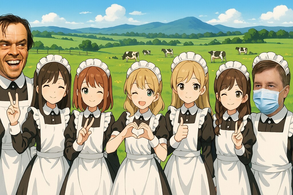 メイドの集合写真