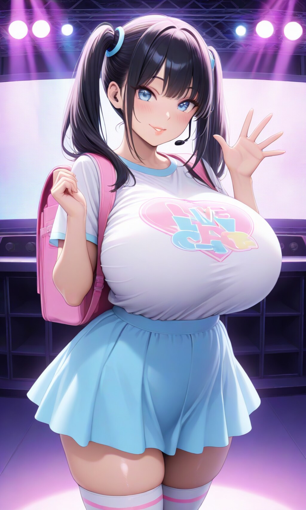 女児服を着たアイドル