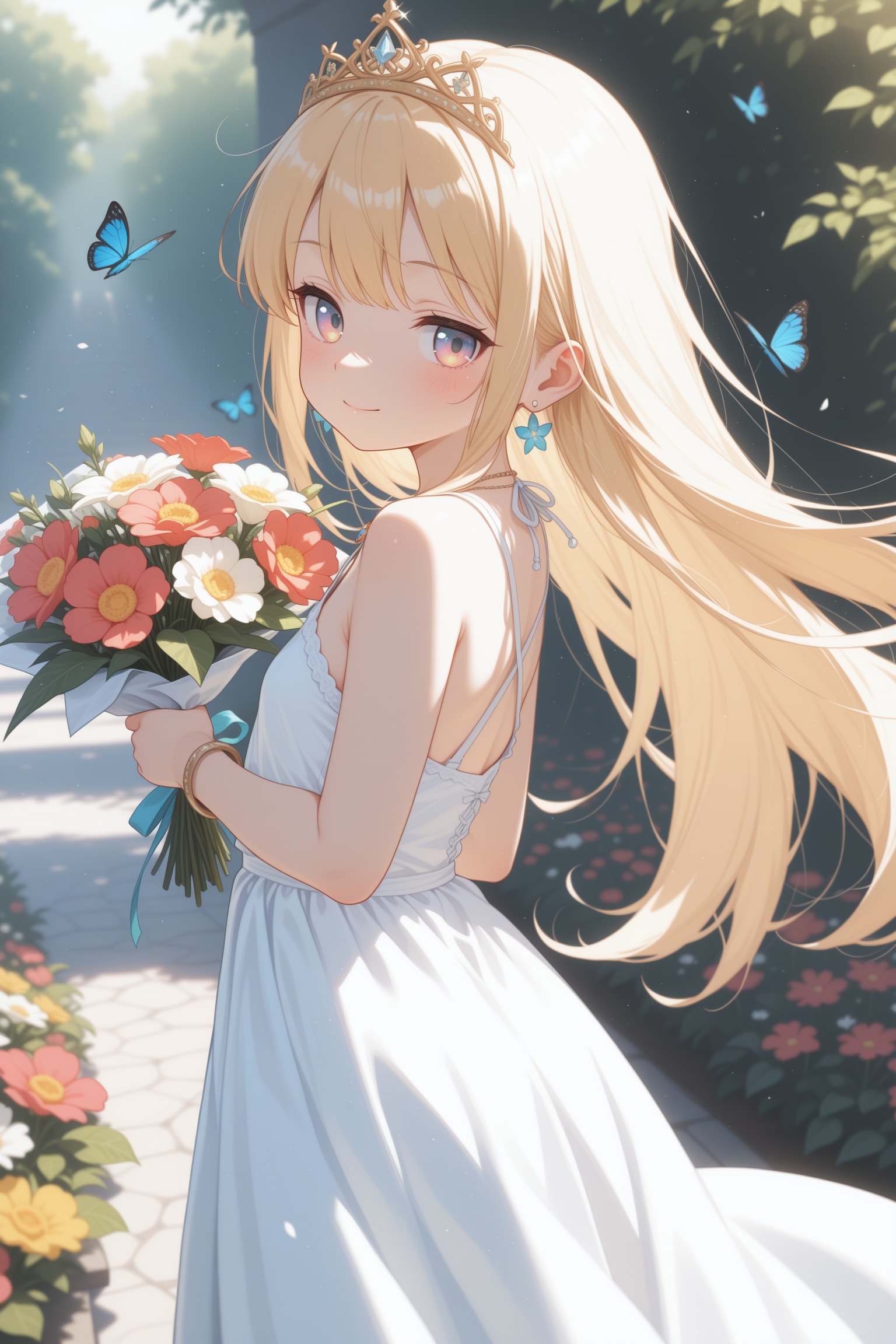 お花をもらいました | の人気AIイラスト・グラビア