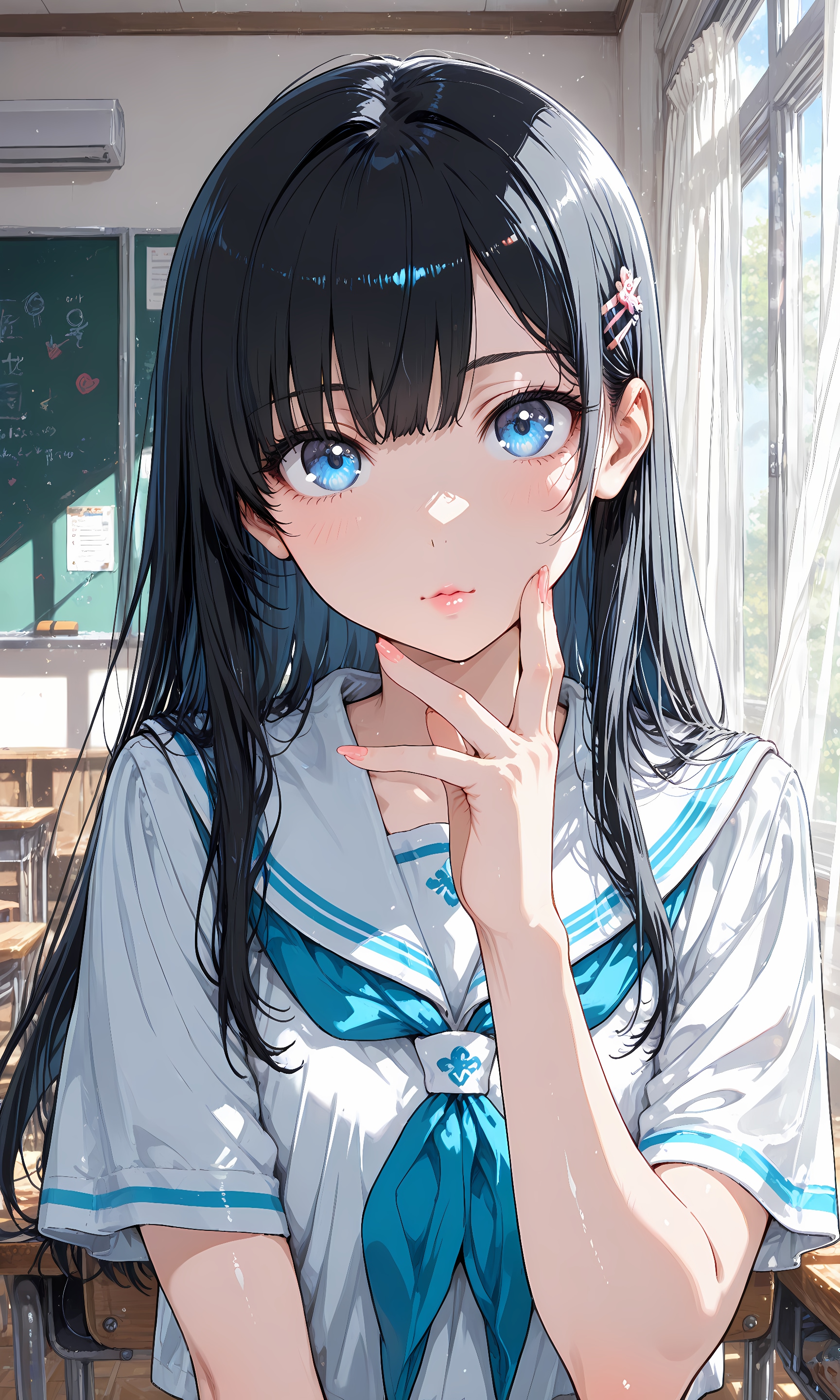 彼女との秘密　④ | の人気AIイラスト・グラビア