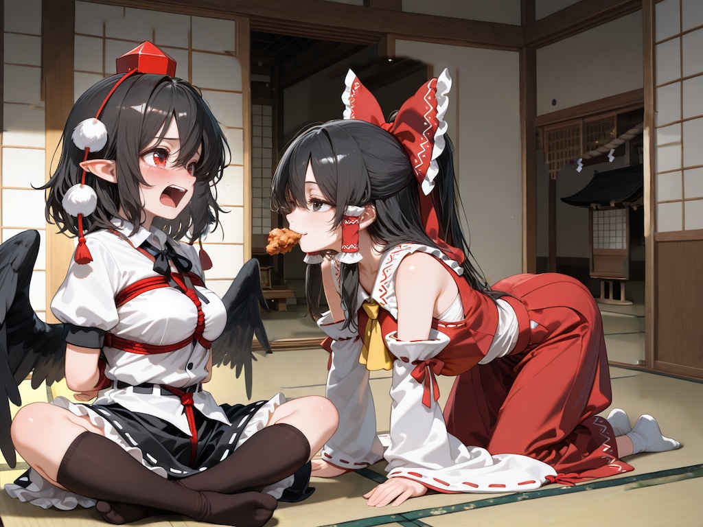 きょうのれいむさん（鶏肉の日、獣肉の日）