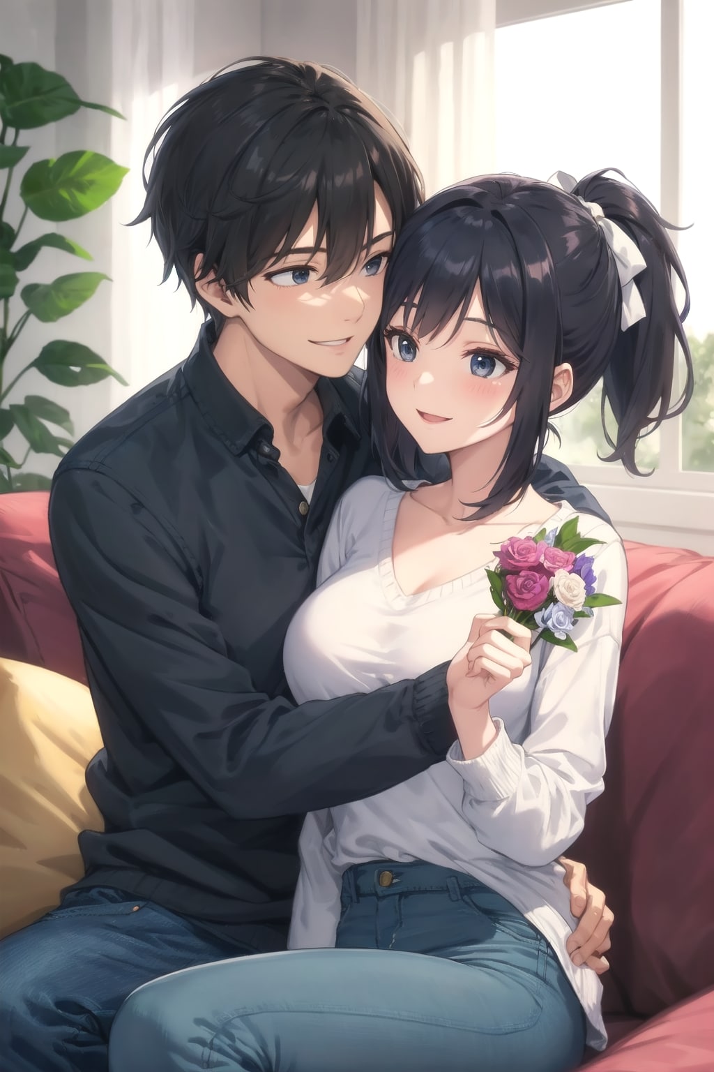 夫婦水入らず | の人気AIイラスト・グラビア