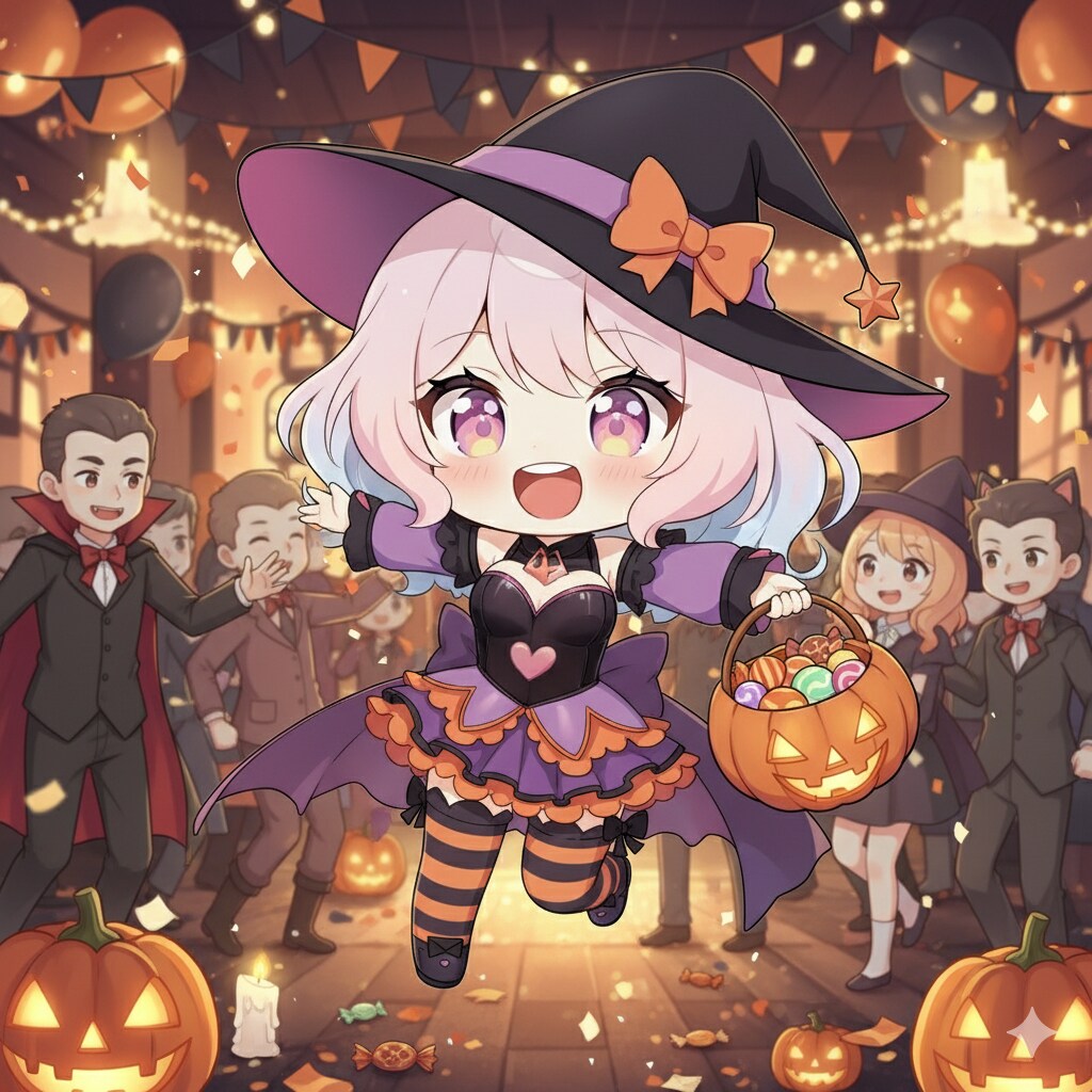 ハロウィンをテーマに色々作ってみました。