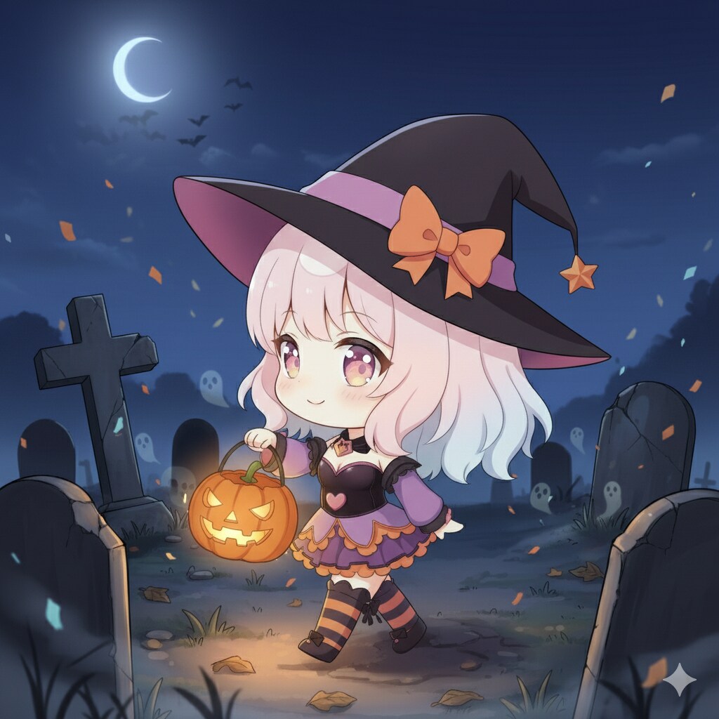 ハロウィンをテーマに色々作ってみました。