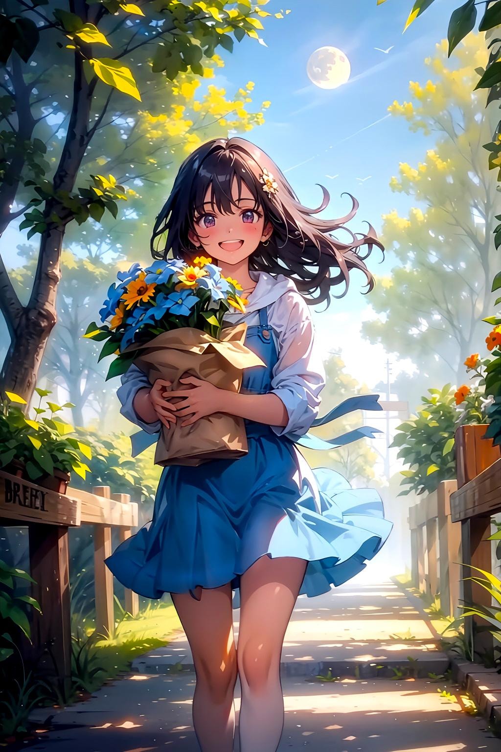 今日のトパーズちゃん　歌詞をプロンプトに